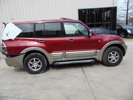 2001 MITSUBISHI MONTERO LIMITED RED 4WD AT 3.5 193901